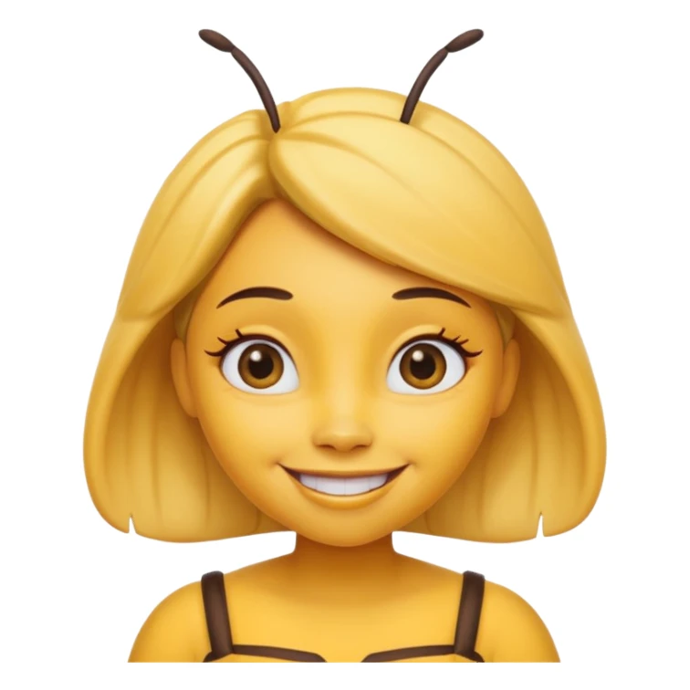 maya de bij met make up sticker