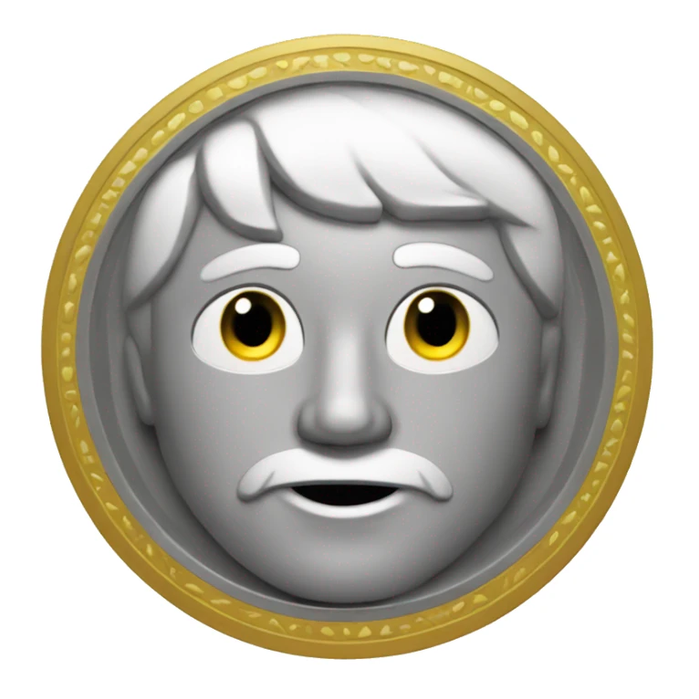 Moneda dorada  sticker