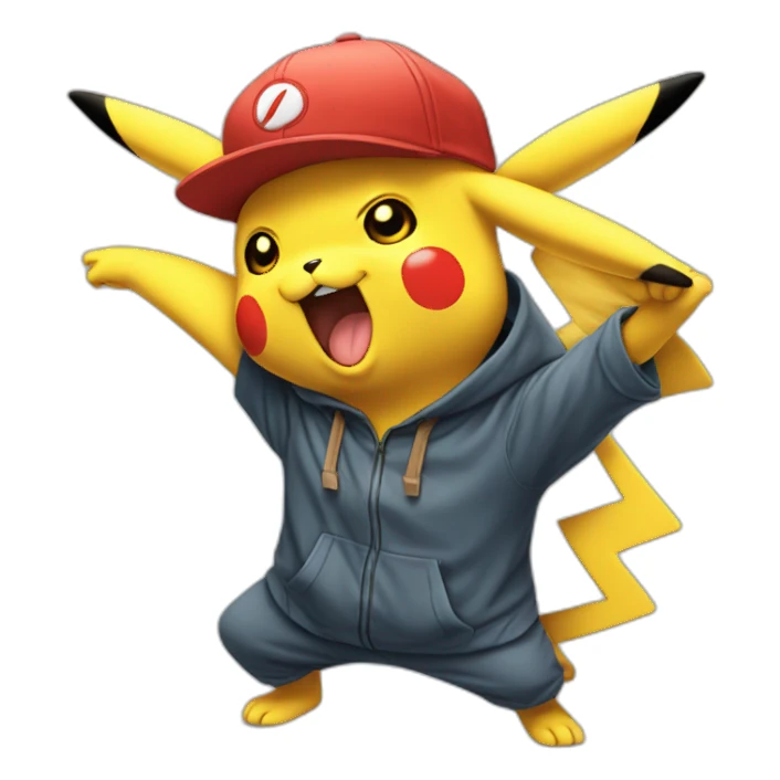 Pikachu’s dab sticker