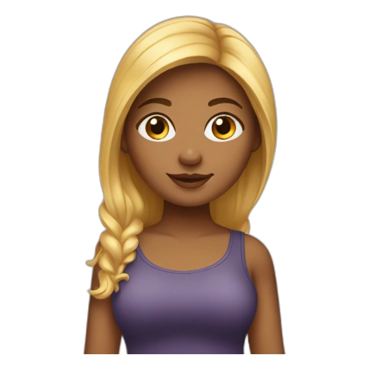 Petite curvy girl sticker