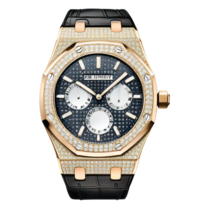 Bust down diamond Audemars Piguet Royal Oak sticker