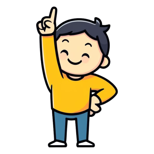 Smiling with middle finger  sticker