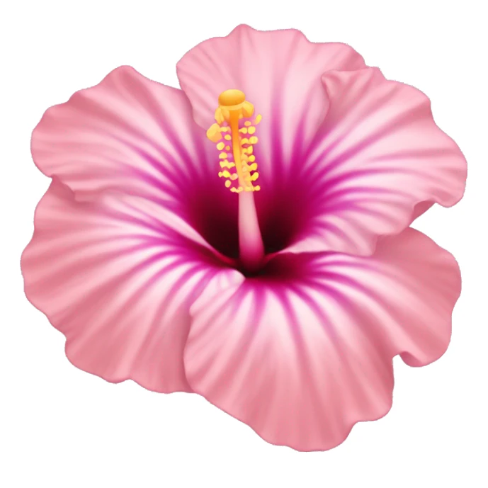 Pastel hibiscus  sticker