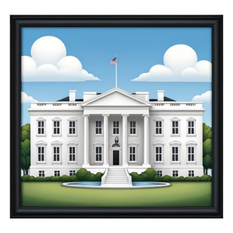 the white house sticker