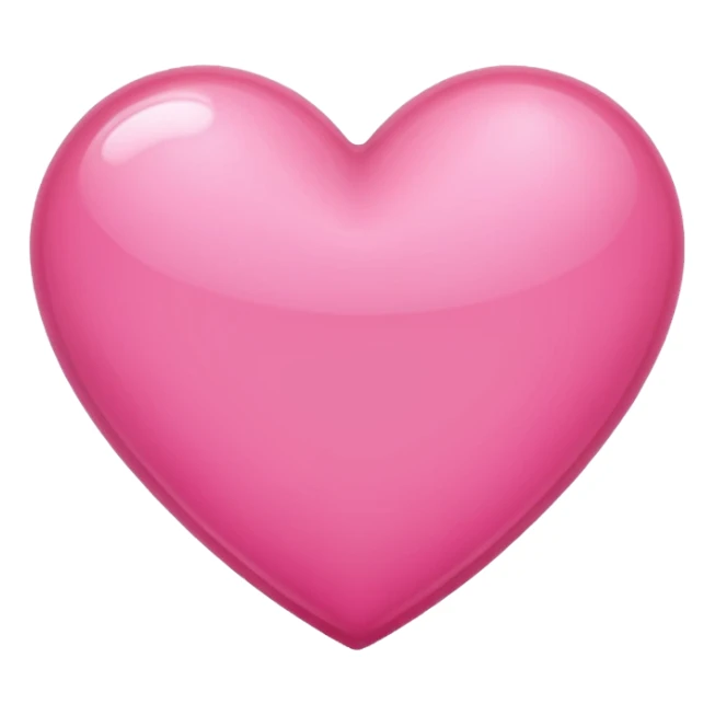 Pink beautiful shining heart  sticker