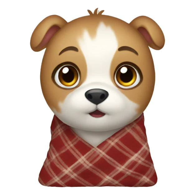 Animals with blanket sticker