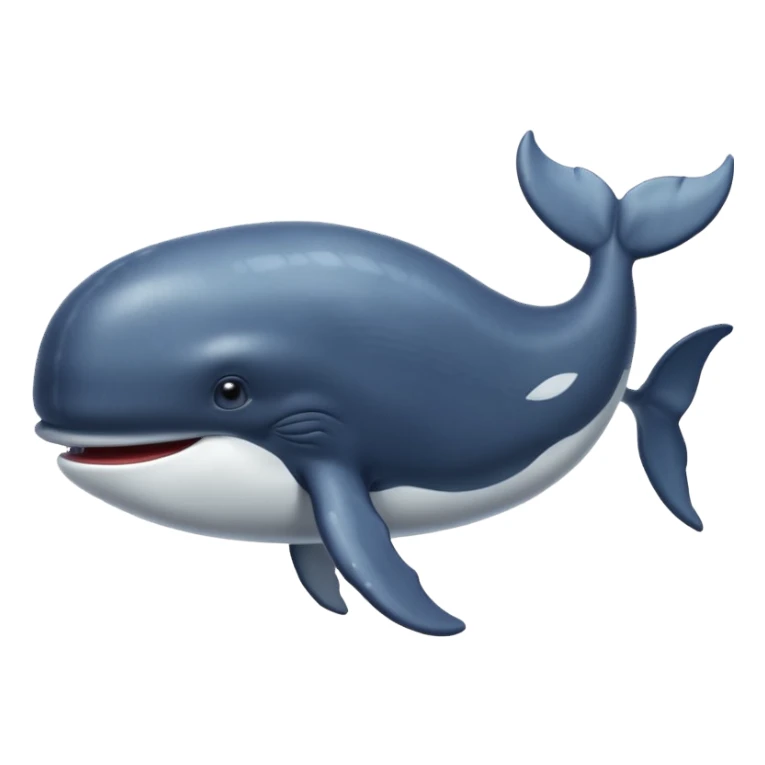 Whale sticker