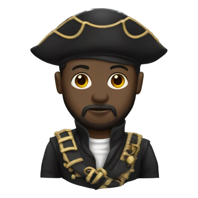 Somali pirate suit  sticker