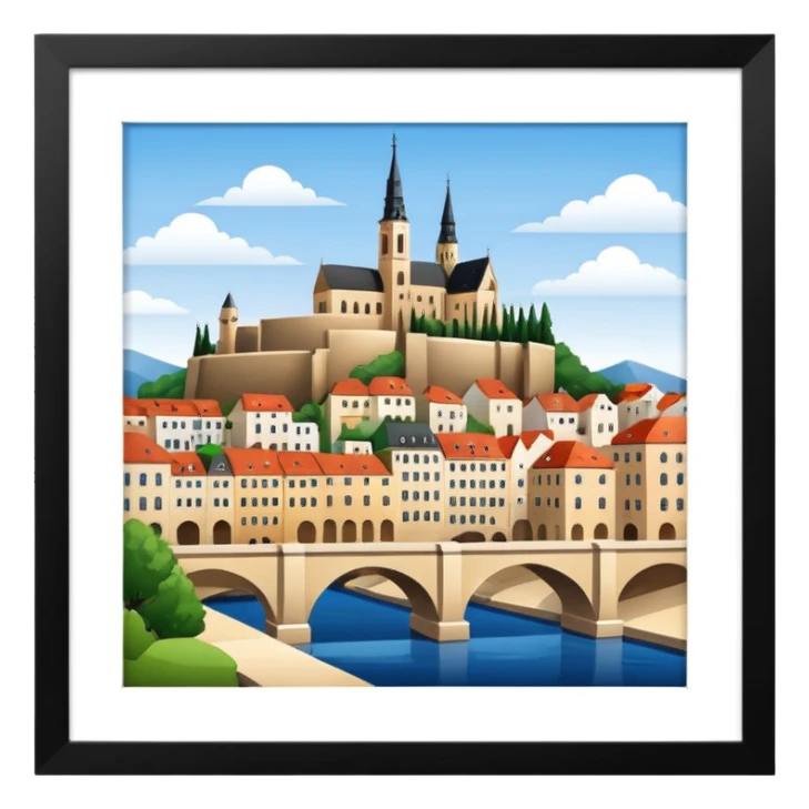 architectural heritage europe sticker