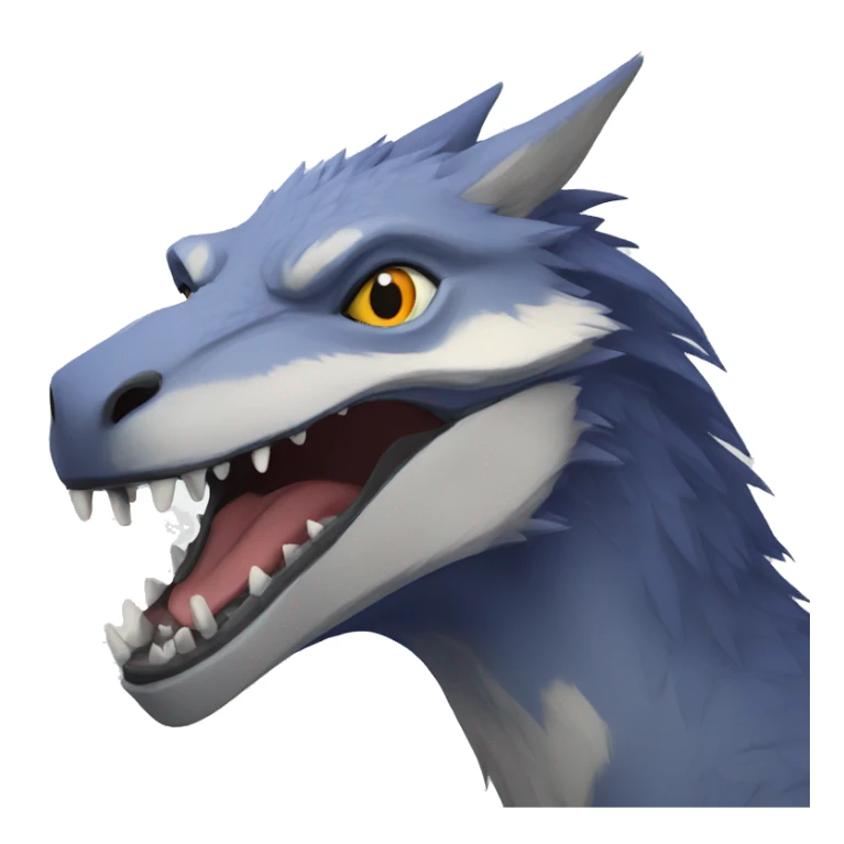 Sergal-raptor-wickerbeast sticker