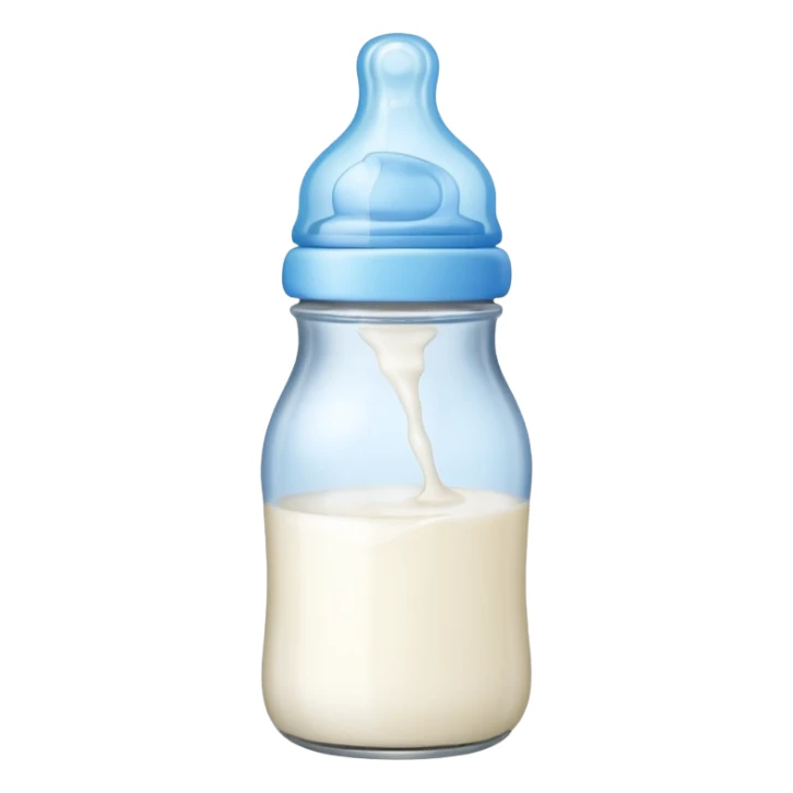baby bottle  sticker