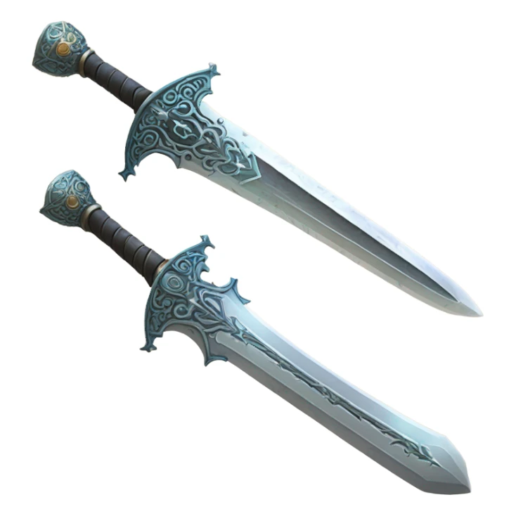 Magic Iron sword sticker