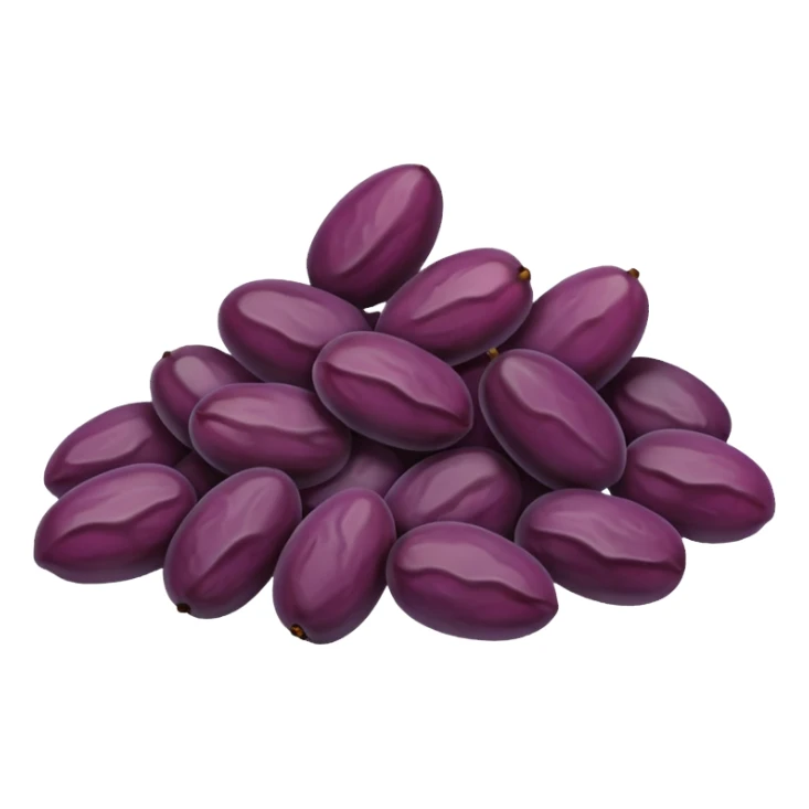 purple dried raisins sticker