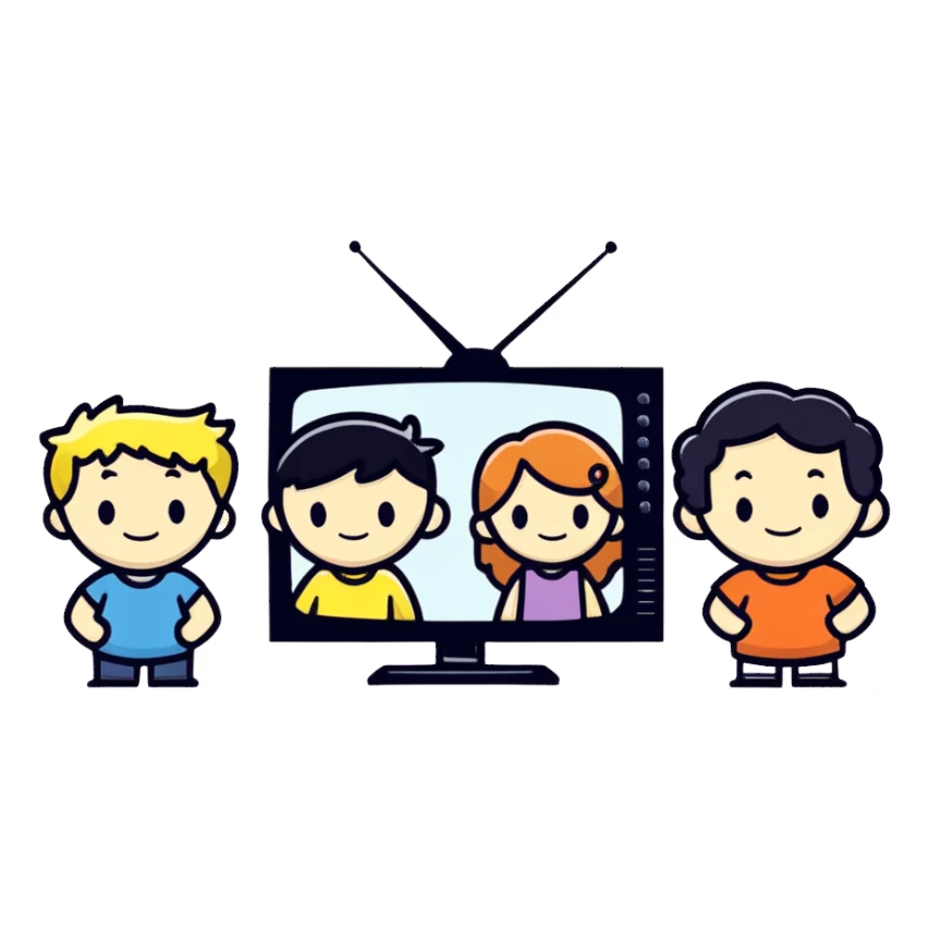 Freinds tv show sticker