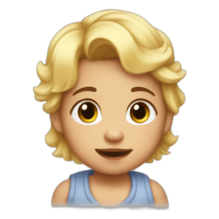 baby arrange outan sticker