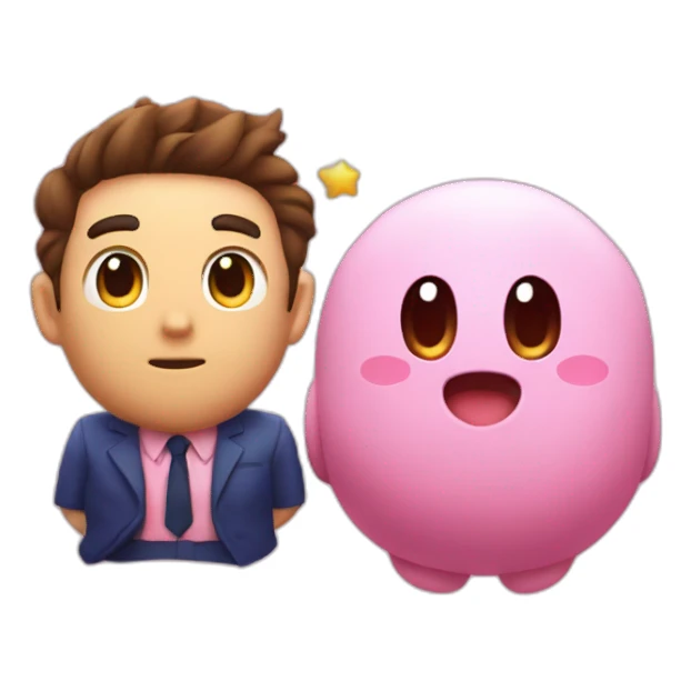 kirby and tanaka sticker