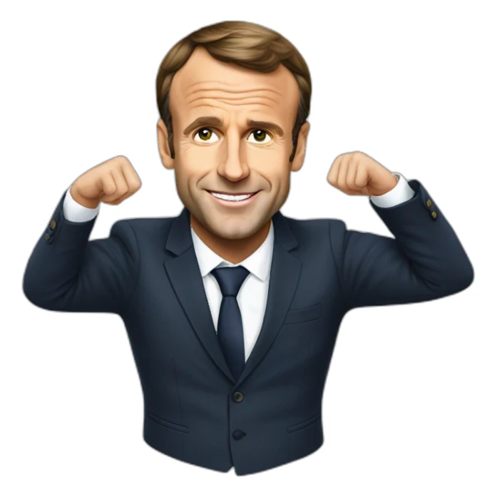 Président Emmanuel Macron sticker