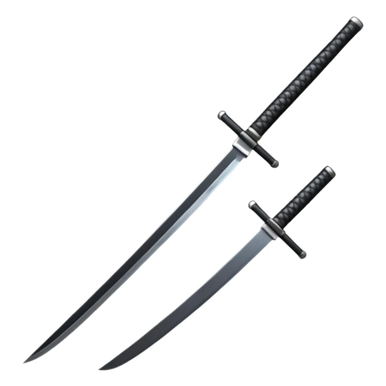 black katana sticker
