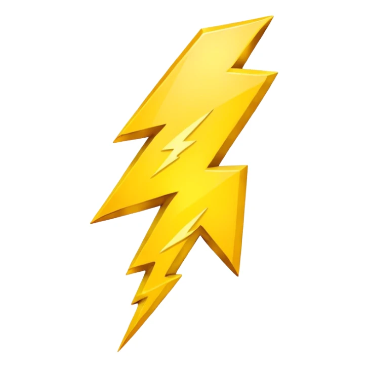 make lightning emoji sticker