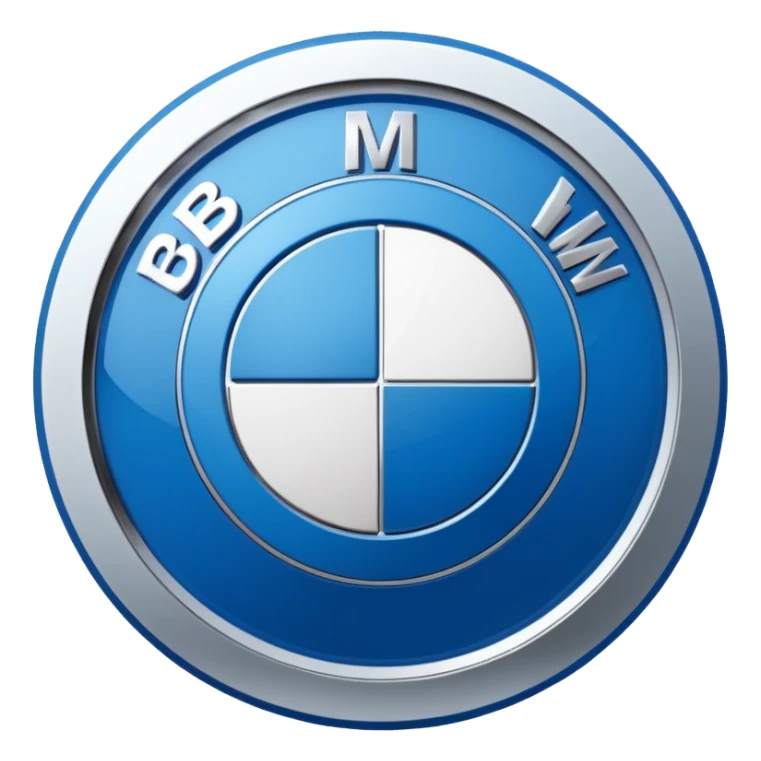 BMW logo emoji sticker