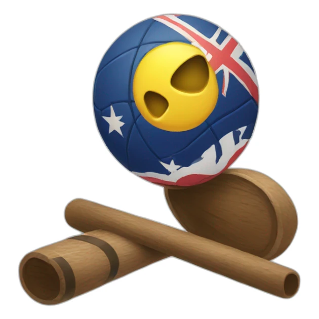 Country ball sticker