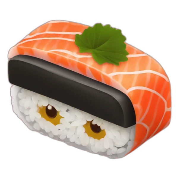 Sushi salmon maki sticker