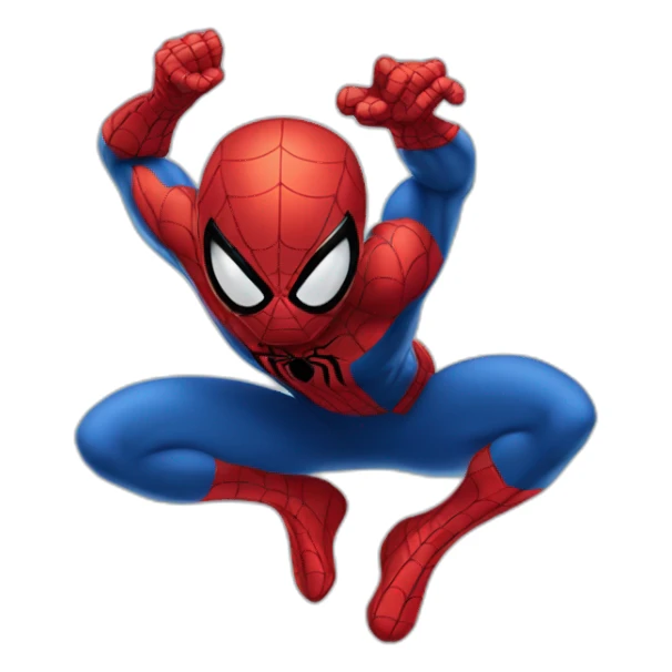 invisible spiderman sticker