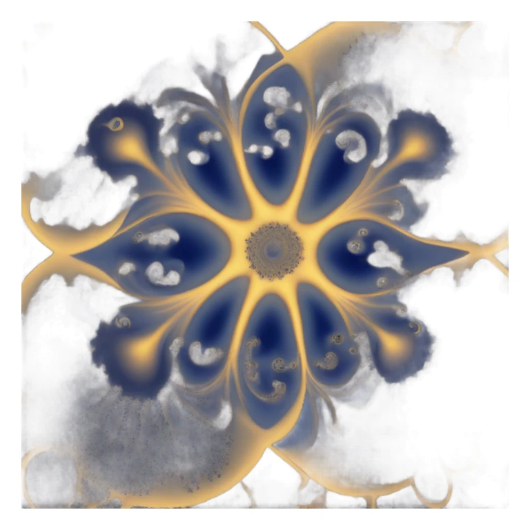 Mandelbrot set sticker