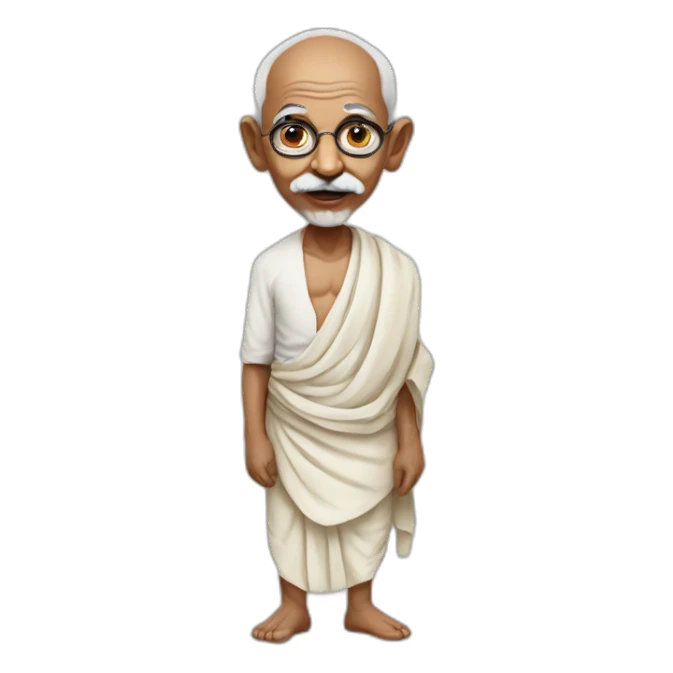 GANDHI JI sticker