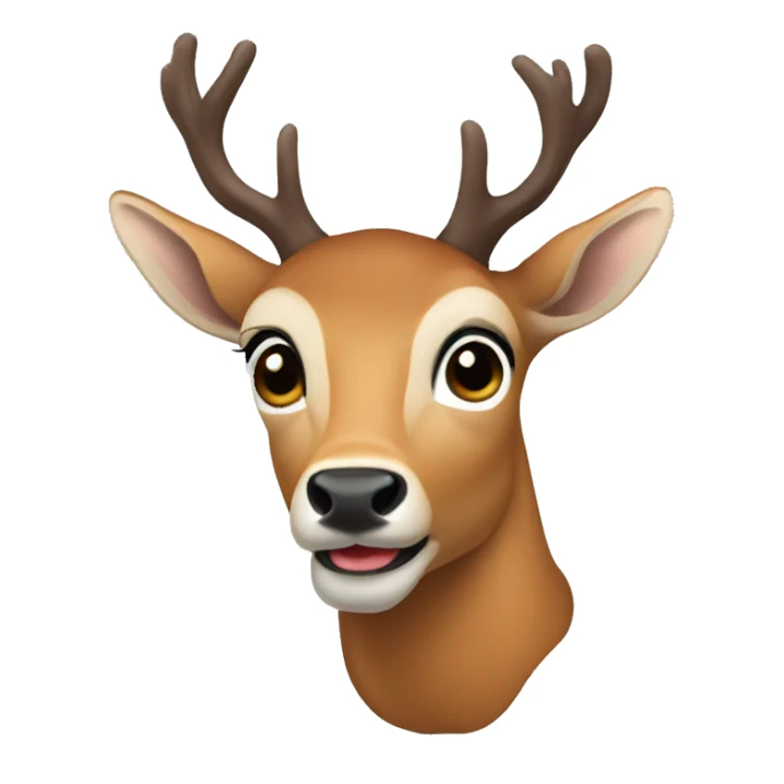 Deer sticker