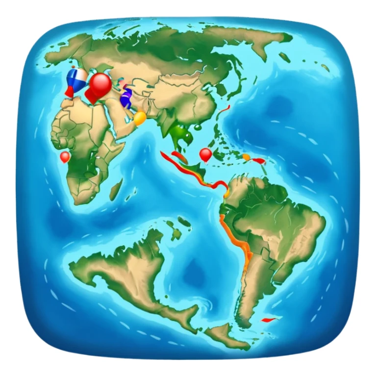 mapa de corrientes argentina sticker