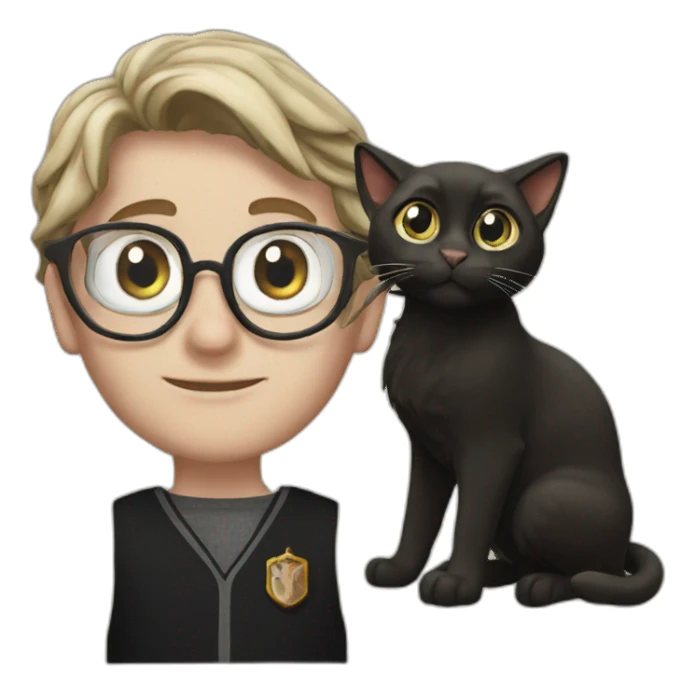 Harry catpotter sticker