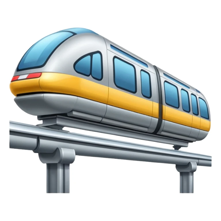 Monorail rail-two sticker