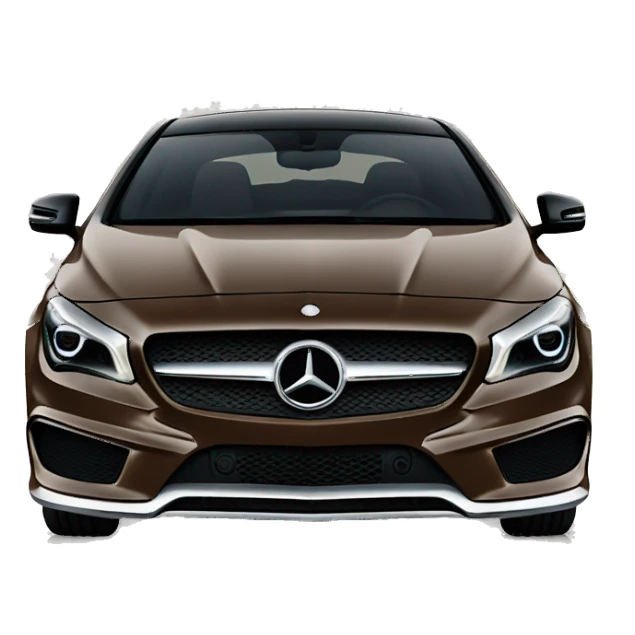 2015 Mercedes cla with brown interior  sticker