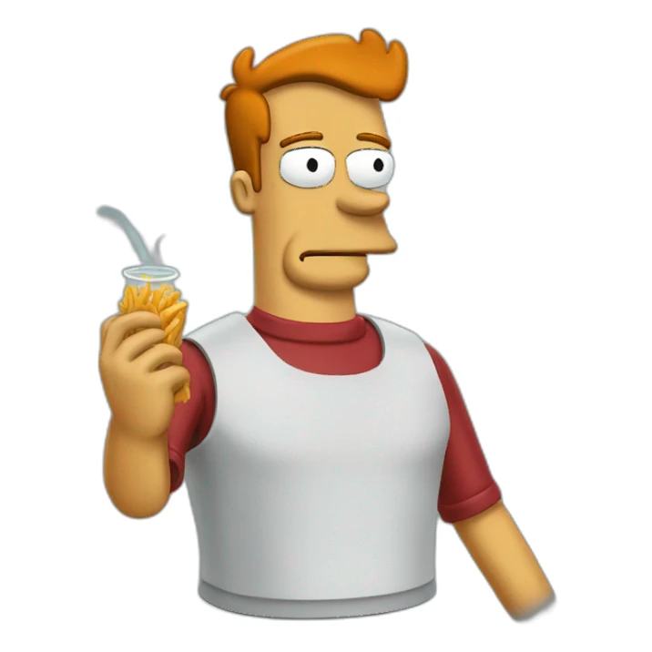 fry futurama sticker