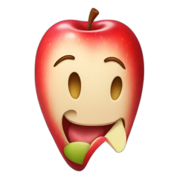 Love Apple sticker