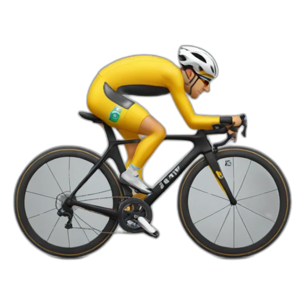 #1 cyclist in Belgium sticker