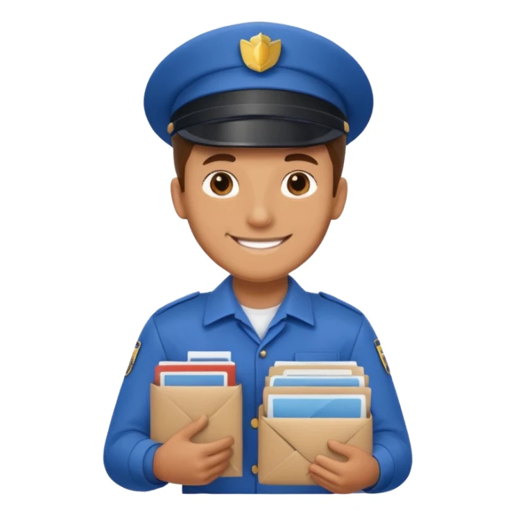 postman  sticker