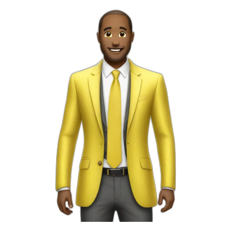 Expensive Banana suit sticker