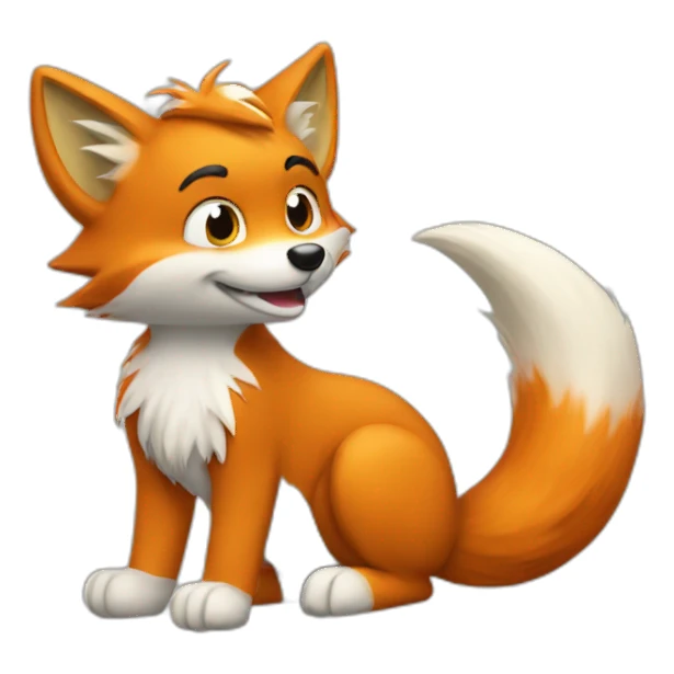 Tails The Fox sticker
