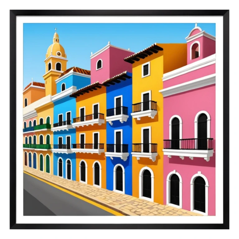 colombia cartagena sticker