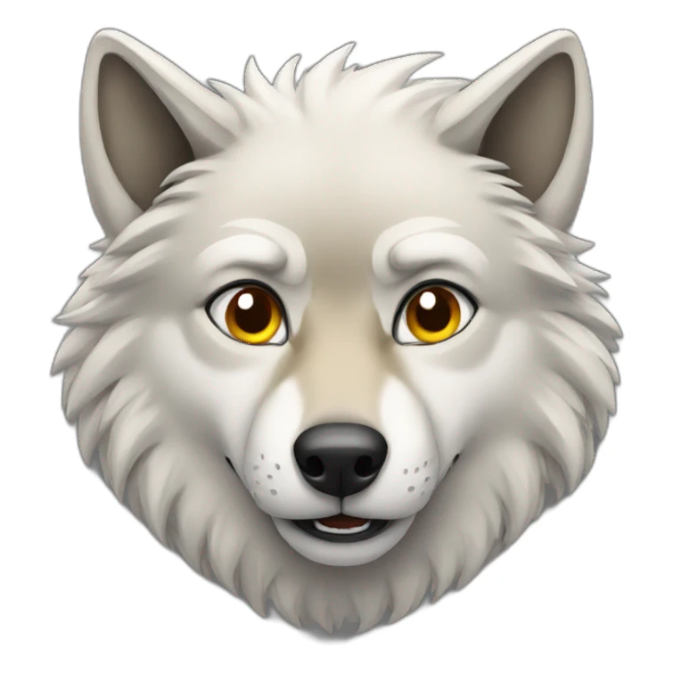 Wolf sticker