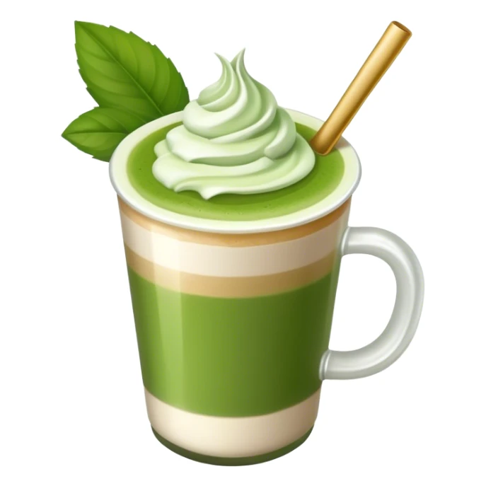 Matcha sticker