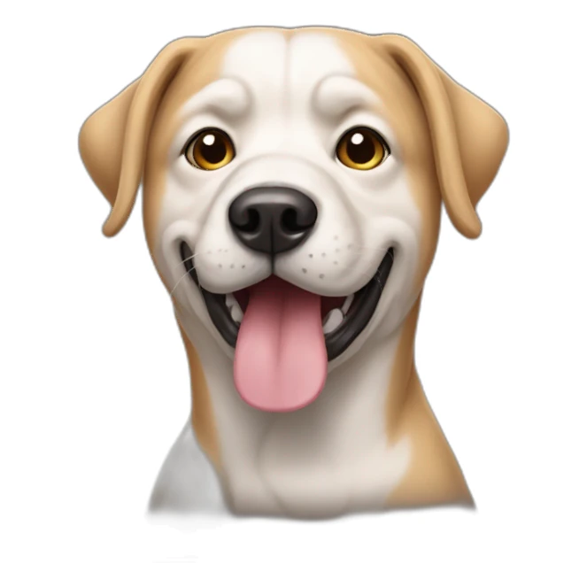 Chien qui fait caca sticker