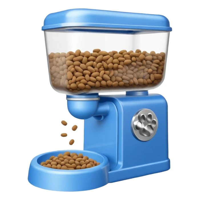 dog food dispenser sticker