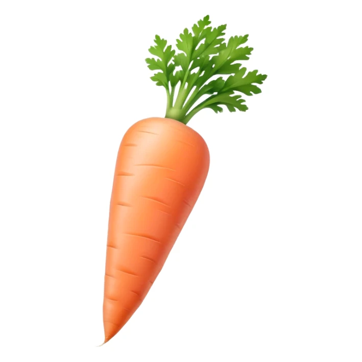 Light Pink carrot sticker