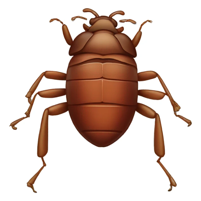 bed bugs funny dieing sticker