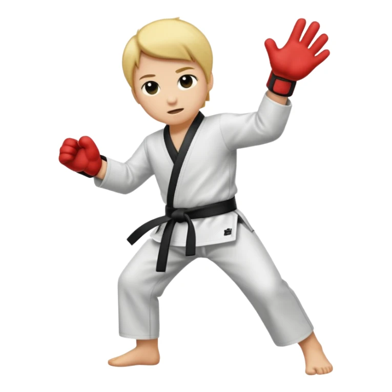 black belt spank sticker