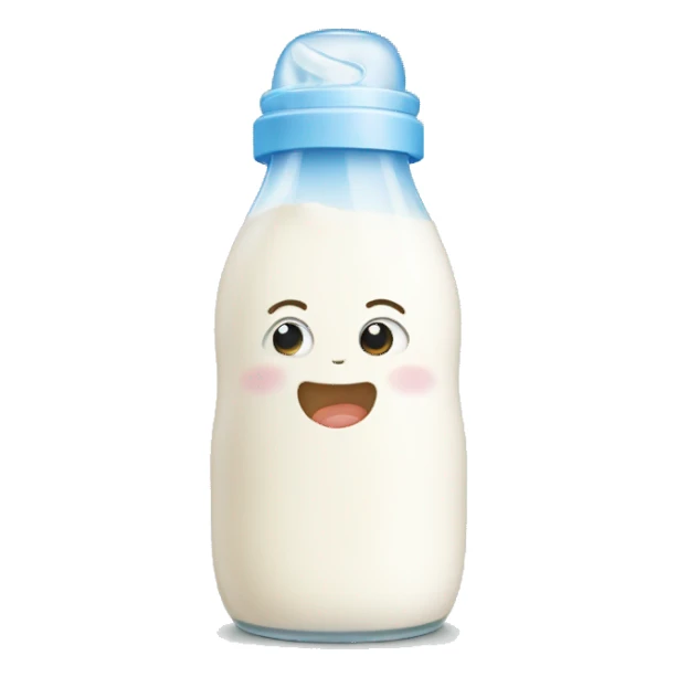 baby bottle milk
 sticker