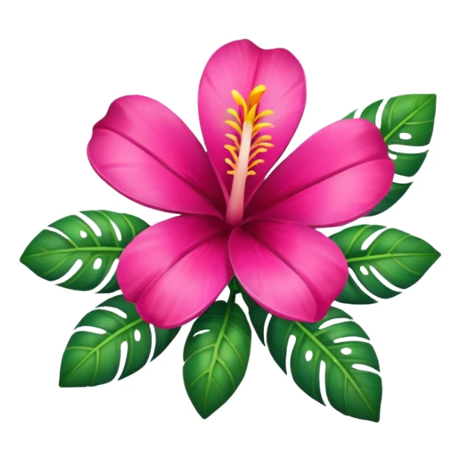 Flower Hawaiian  sticker